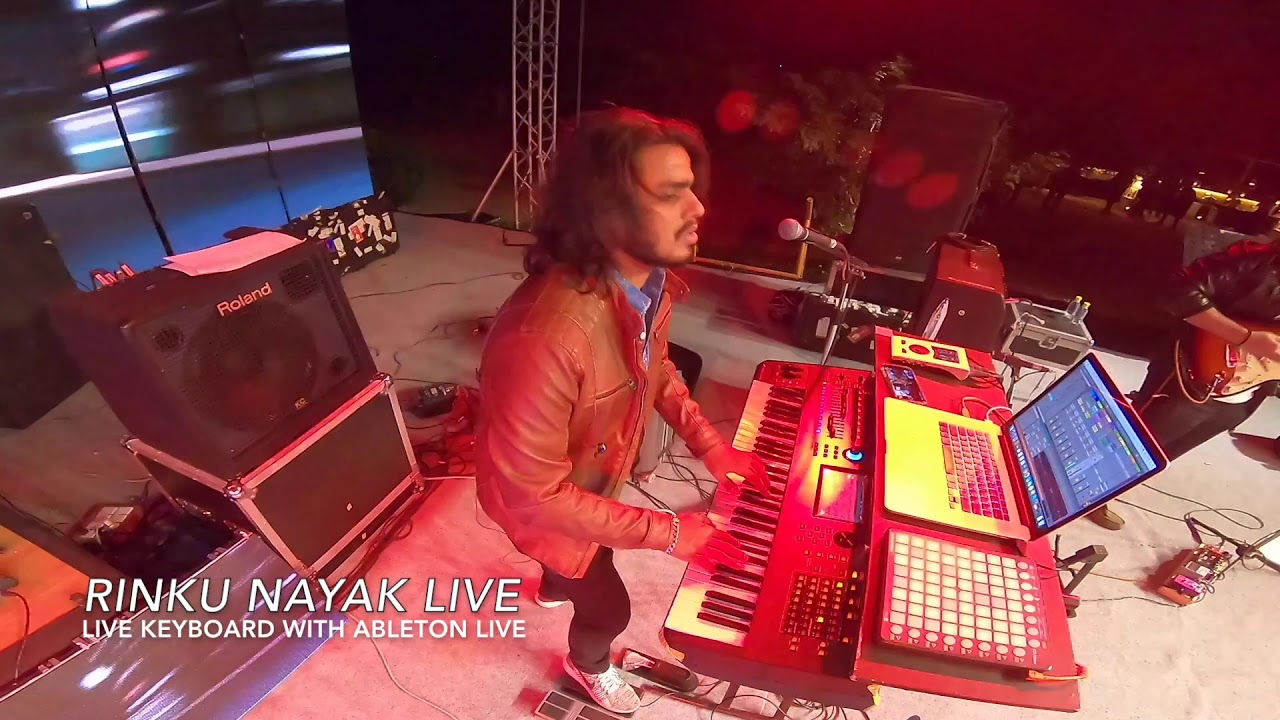 Rinku Nayak | Live Keyboard With Ableton Live | Performance 1