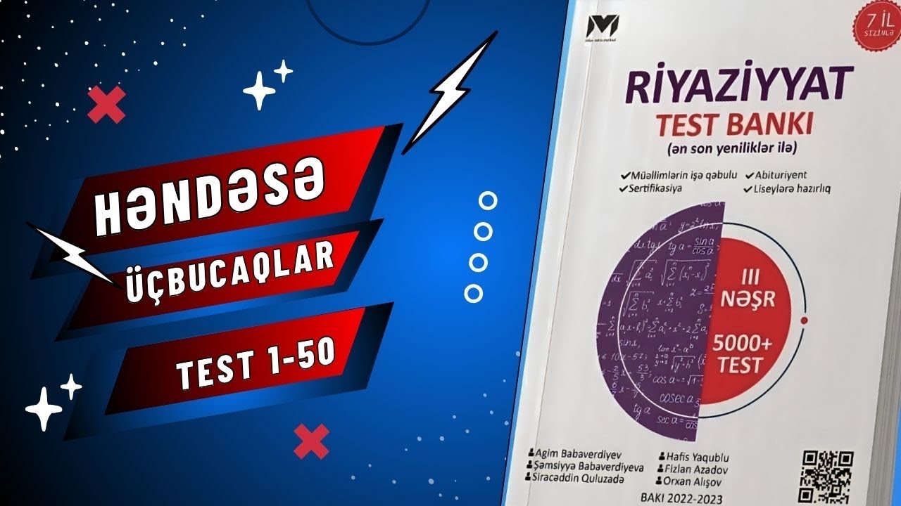 MHM .Üçbucaqlar(Test 1-50)