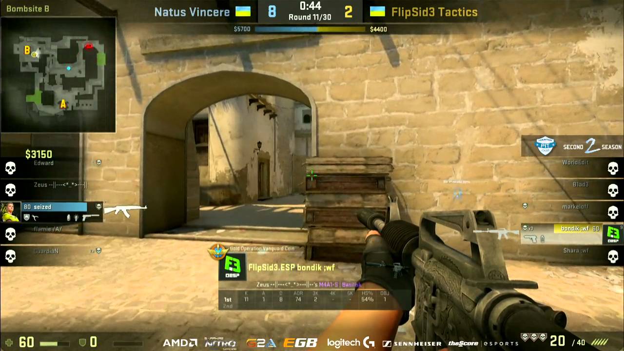 Bondik crazy 1v4 deagle clutch