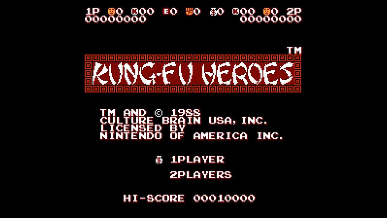 NES Longplay [175] Kung-Fu Heroes (US)