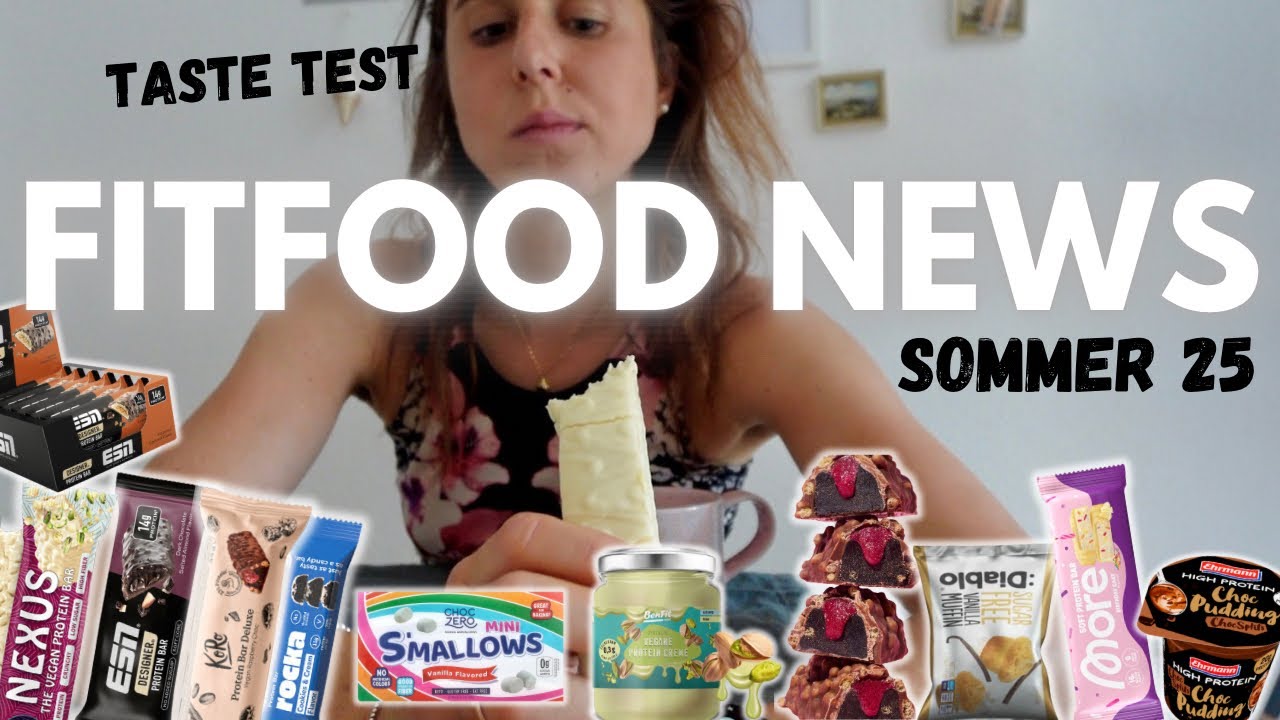 20+ Proteinriegel & Fitness Snacks im Test // Sommer 2025 Edition
