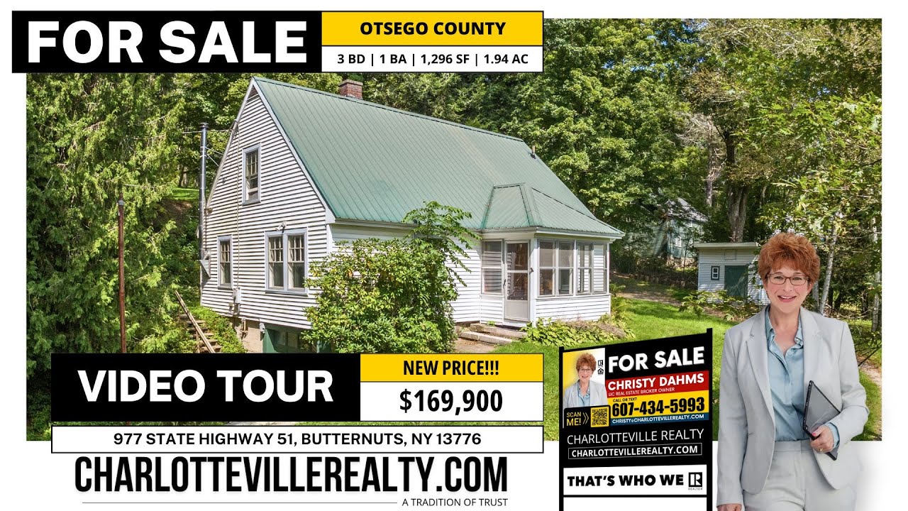 Your Dream Home Awaits in Butternuts, NY! | New Price! | 977 State Highway 51, Butternuts, NY 13776