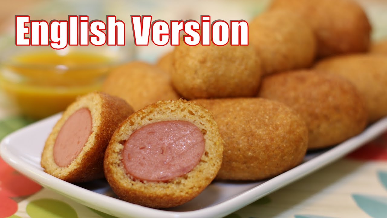 Homemade Corn Dog Bites