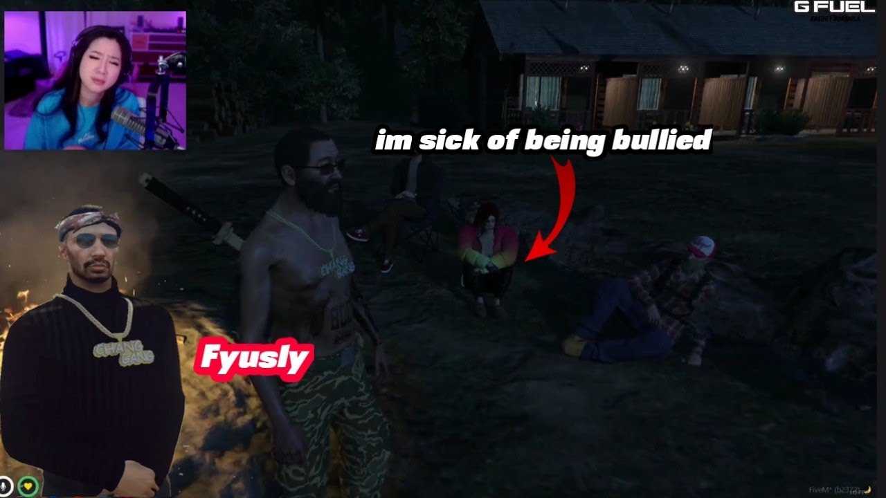 April Fooze being bullied by CG boys For 10:29 minutes |  GTA RP