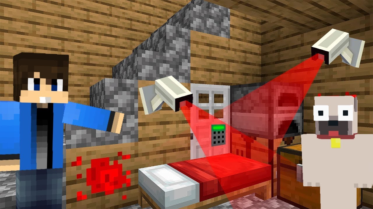 ELHAGYATOTT AJTÓ A LÉPCSŐ ALATT A MINECRAFTBAN!