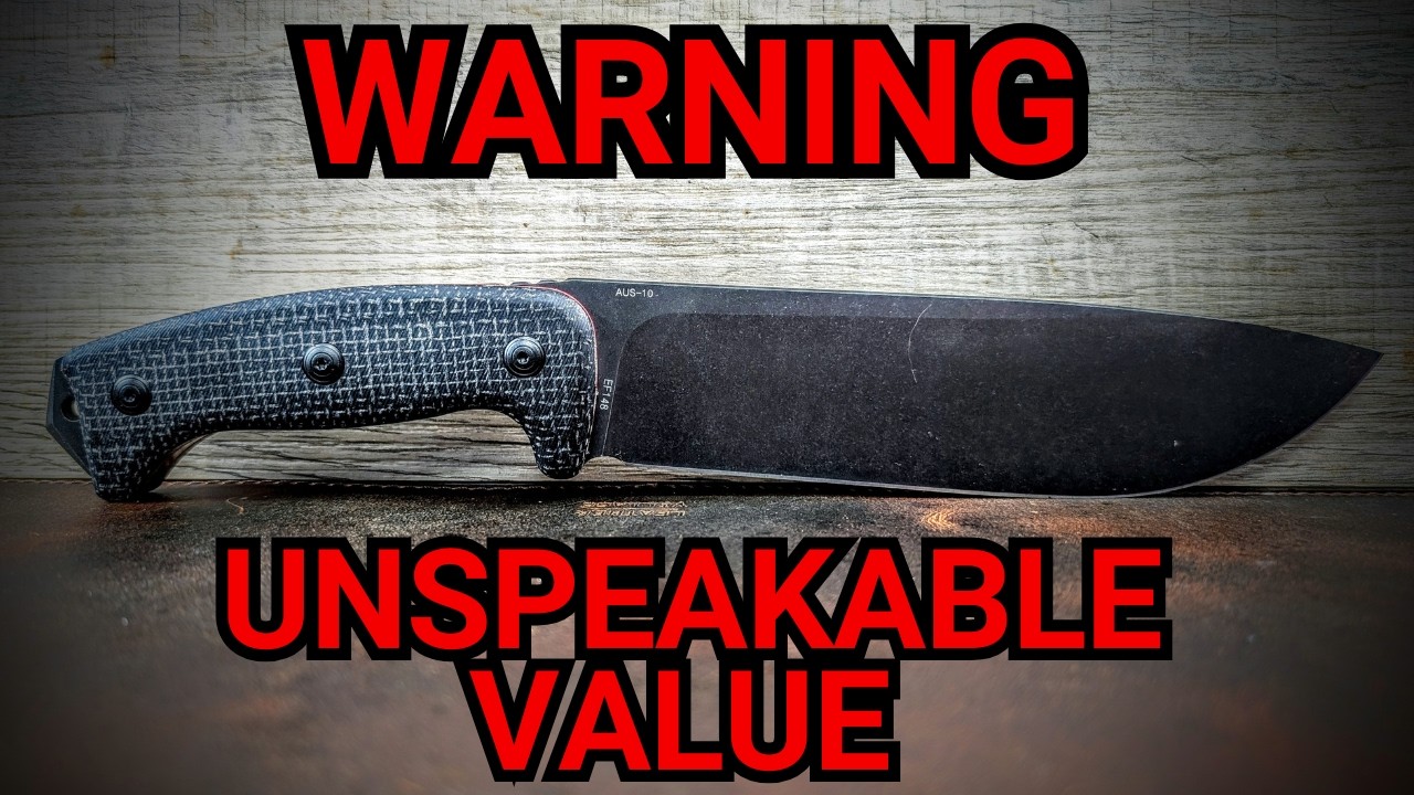 Heads Up! This Fixed Blade Punches WAY Above Its Price 🔥 Eafengrow EF148