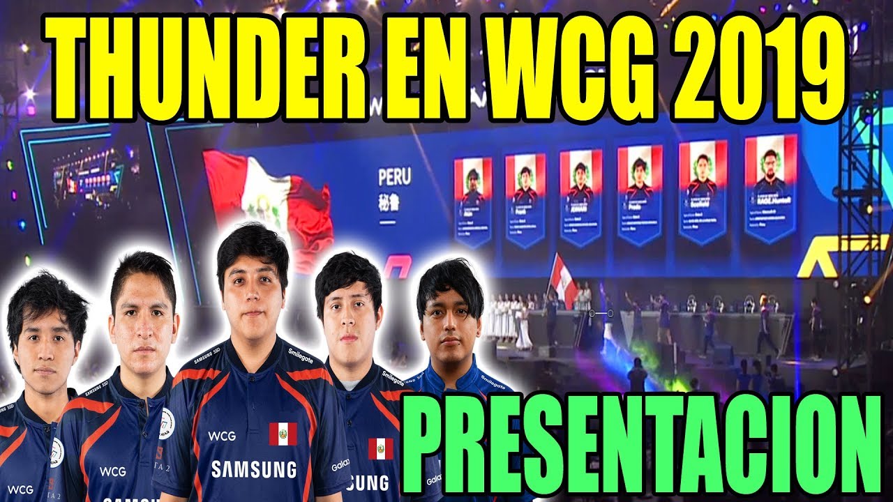 PRESENTACION DE EQUIPOS WCG 2019 | THUNDER PREDATOR - DOTAPARTY