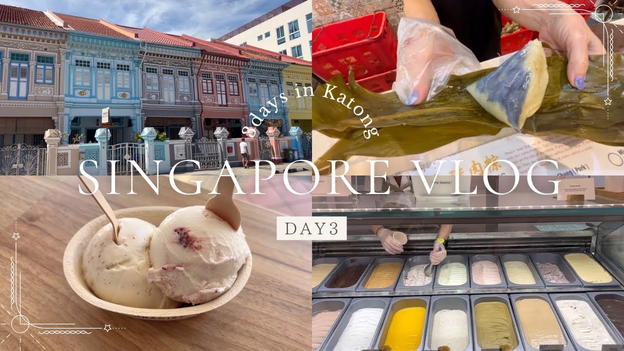 【レトロでカラフル】シンガポール2泊3日の旅・DAY3/かわいい街カトン散歩でプラナカン文化を感じる