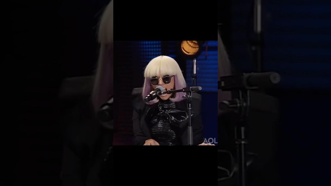 Lady Gaga&rsquo;s acoustic version of Poker Face