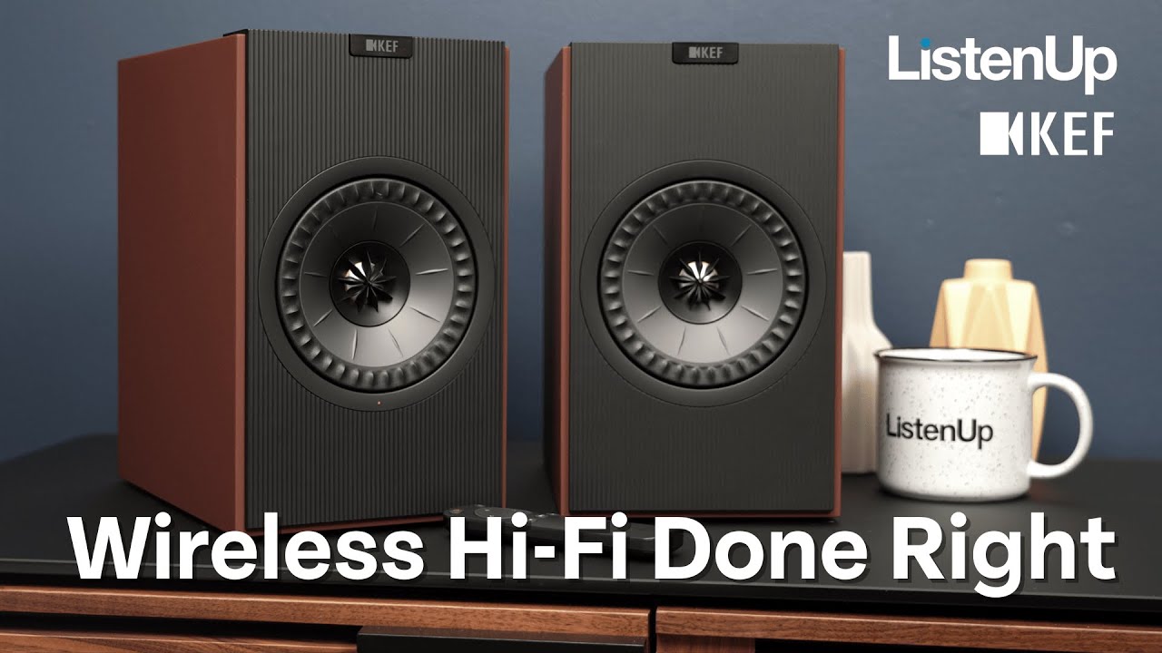 Беспроводные Hi-Fi колонки KEF Coda W — аудиофильское звучание, никаких хлопот.