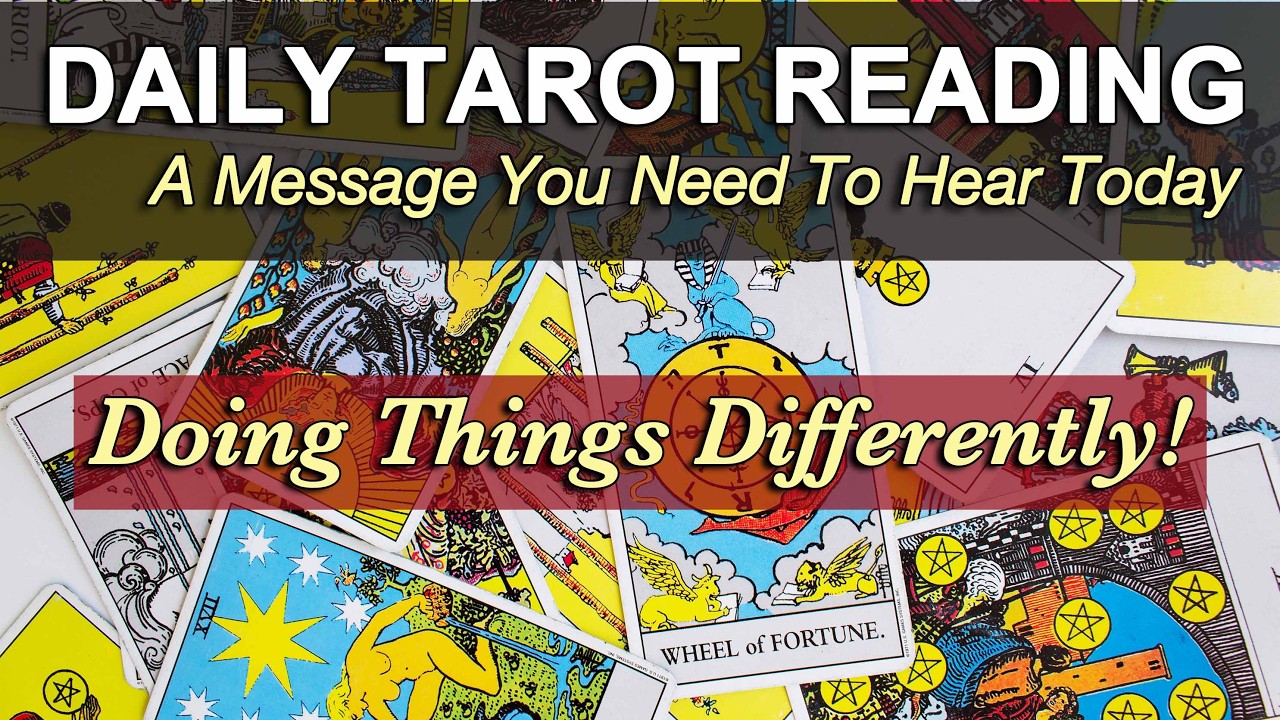 DAILY TAROT READING for Today 