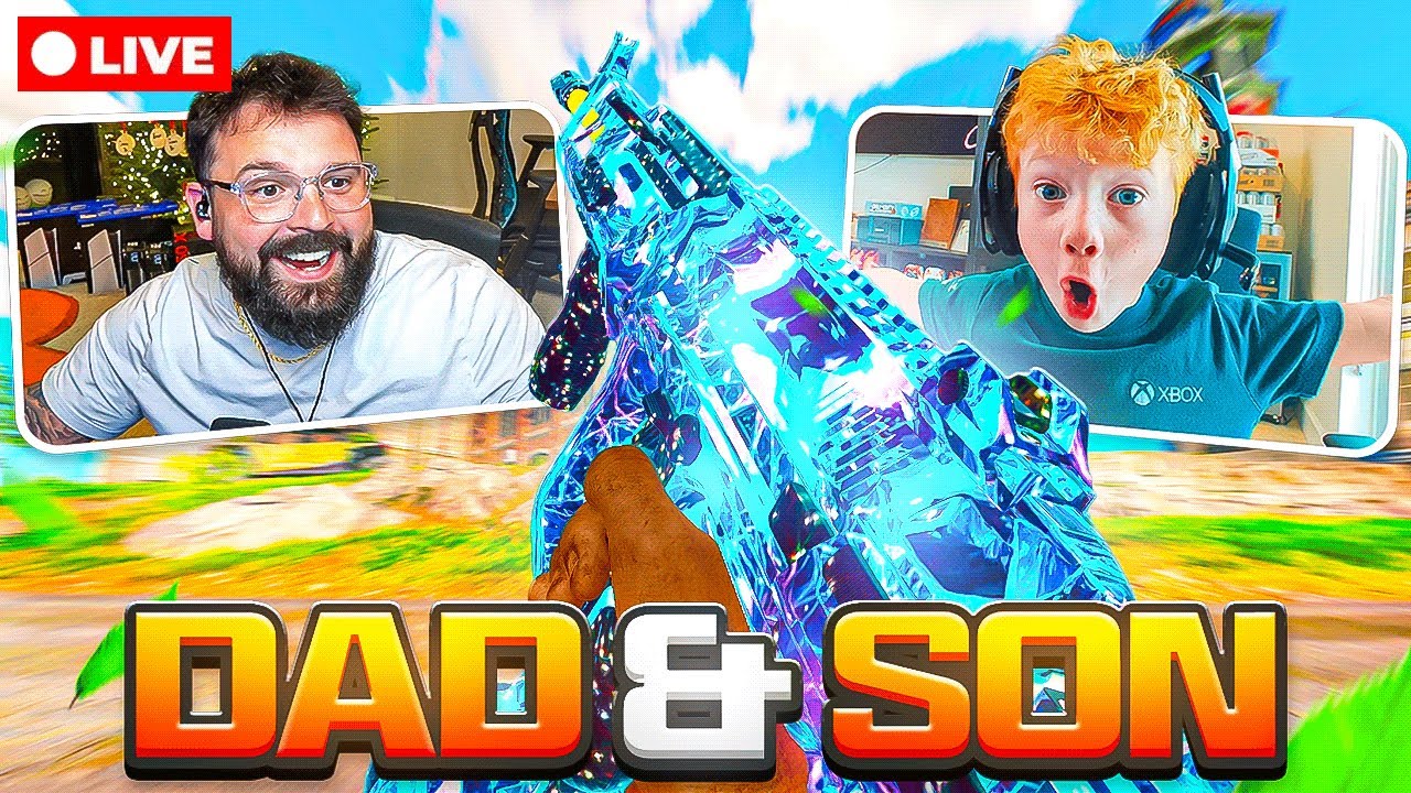 Dad & Son DOMINATE Rebirth Island 😳🔥 | Warzone LIVE