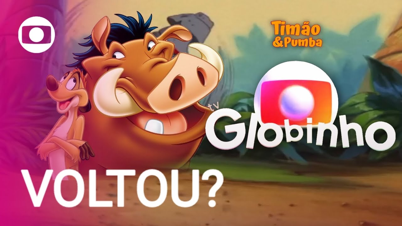 Tim&atilde;o & Pumba : Passando na tv globinho em 2023 na globo #Ep1T5