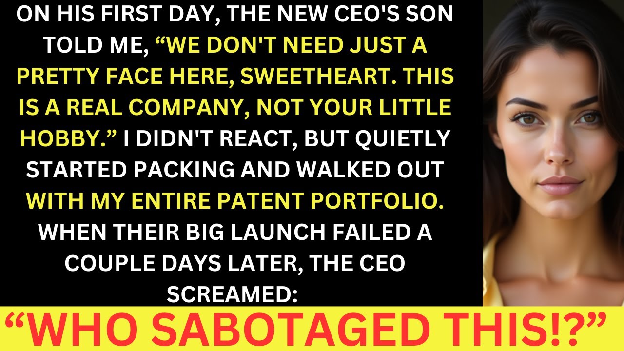 New CEO's Son Called Me 