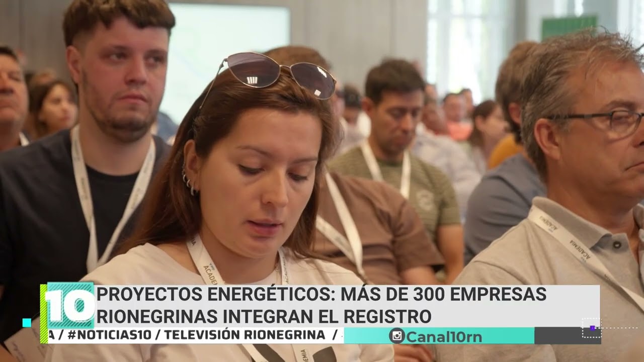 Proyectos Energéticos: más de 300 empresas rionegrinas integran el registro