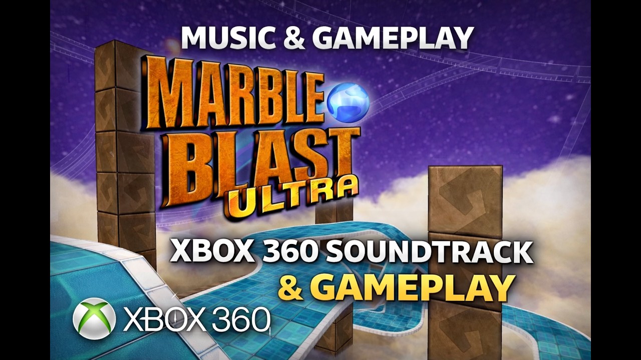 The Music and Gameplay of Marble Blast Ultra on Xbox 360 (Crisp Clean Audio Soundtrack)