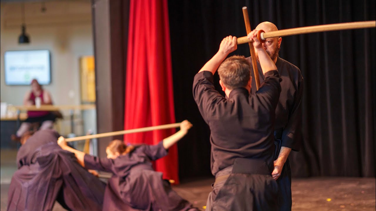 Hoshu Dojo Seitei and Shindo Muso Ryu Jodo Enbu April 2025