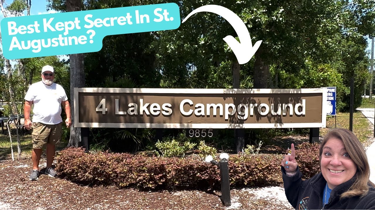 Best Campground Near St. Augustine? 4 Lakes Campground Review | Hastings, FL 4K