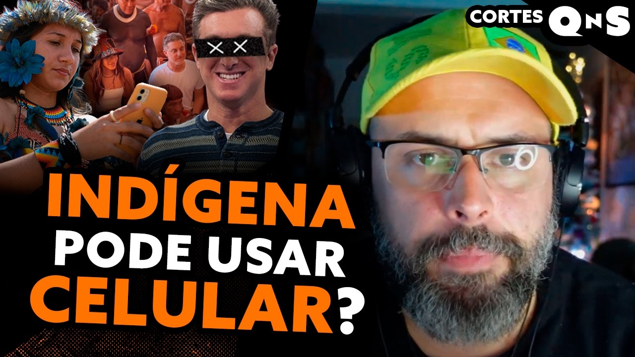 O CAMPEÃO DO COMENTÁRIO INFELIZ! Luciano Huck e o celular dos indígenas