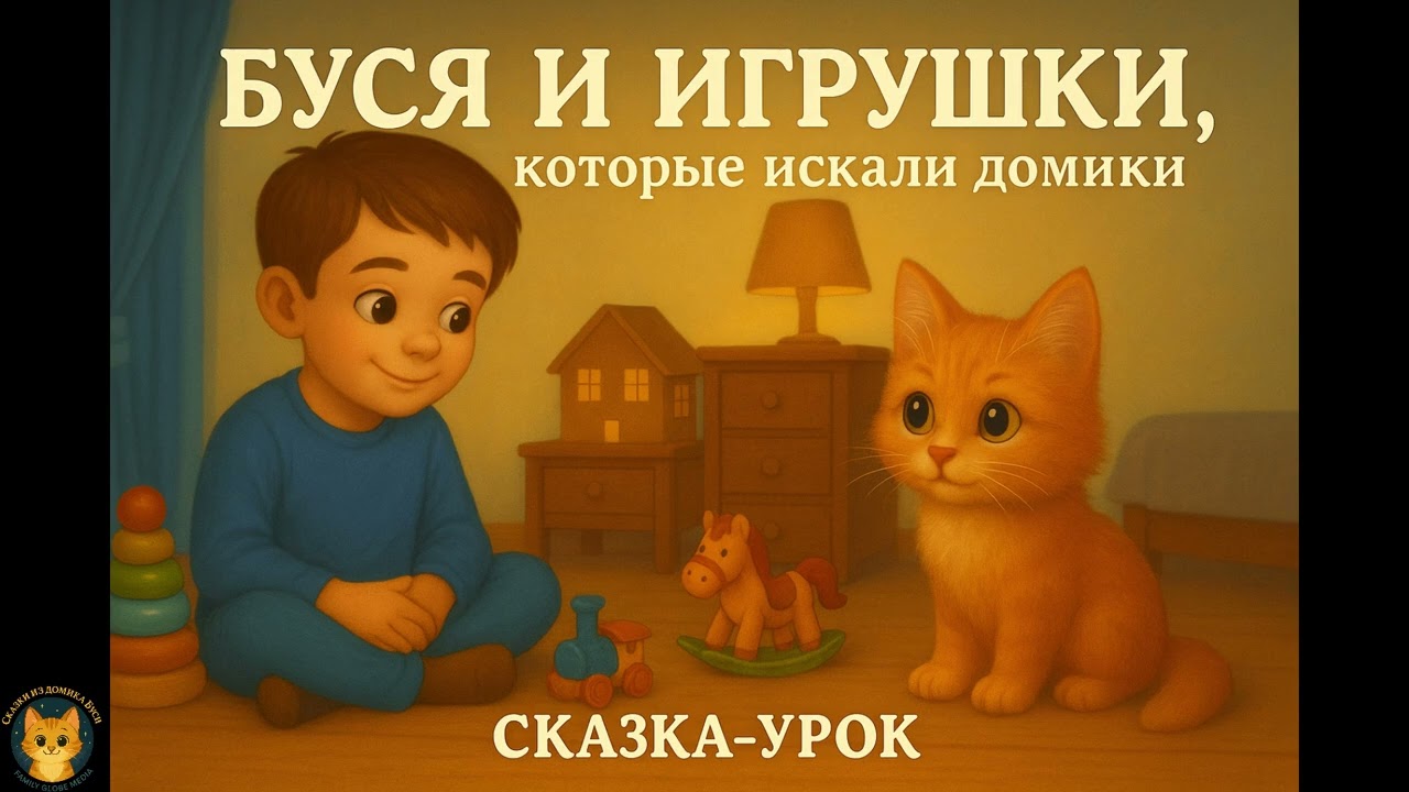 Russian Bedtime Story-Lesson: “Busya and the Toys Who Lost Their Home”
