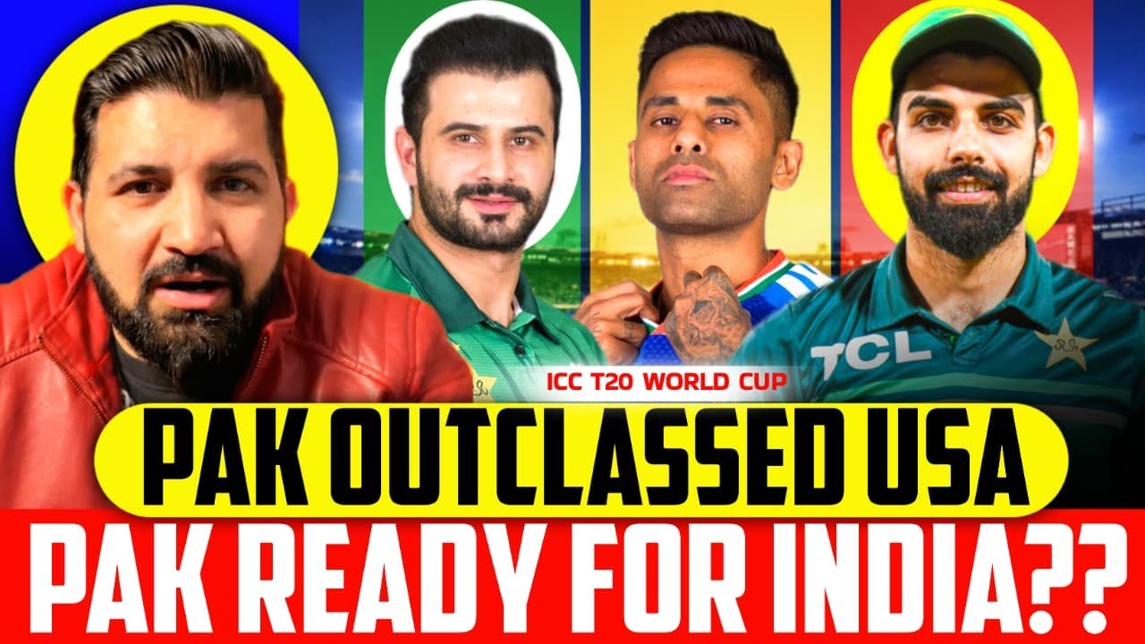 PAK outclass USA, spinners shine, Shaheen's bowling? | PAK ready to face INDIA?