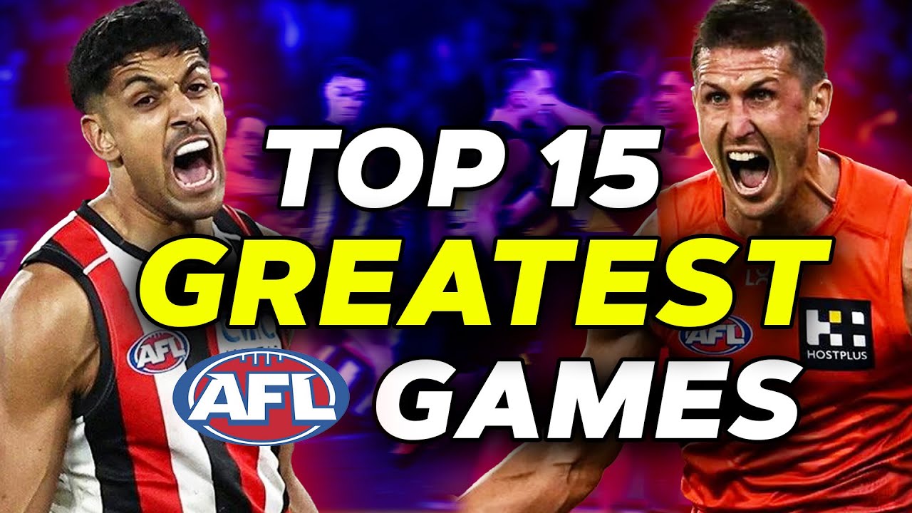 Top 15 BEST AFL Games Of 2025