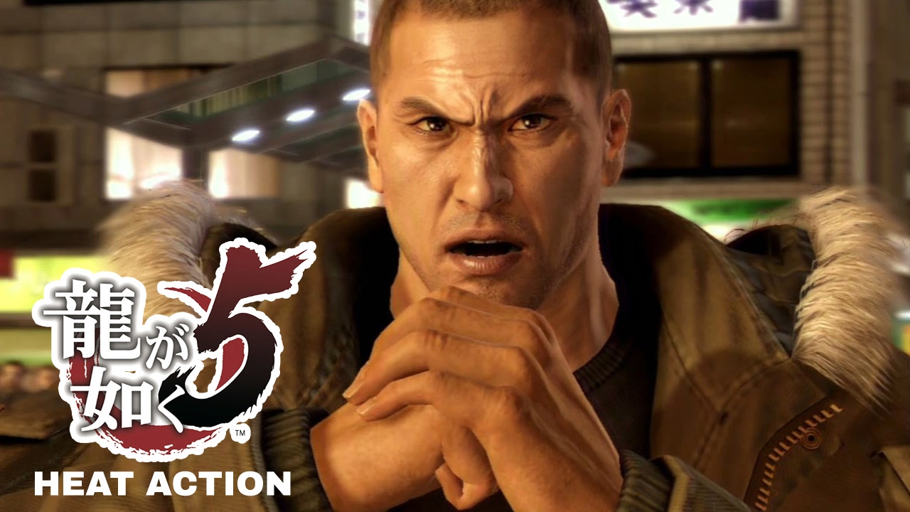 Yakuza 5 / Ryu Ga Gotoku 5 Heat Actions Compilation - Saejima