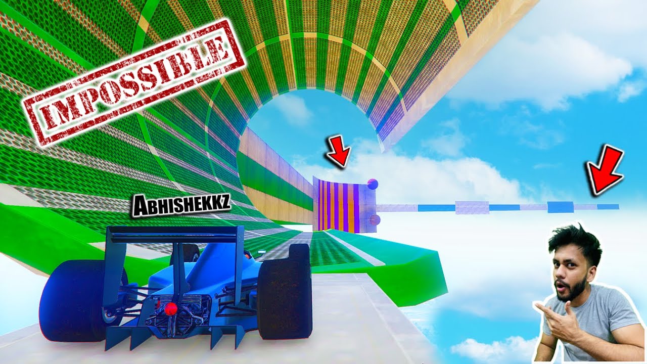 Noobs Cried Impossible F1 Wallride Parkour GTA 5