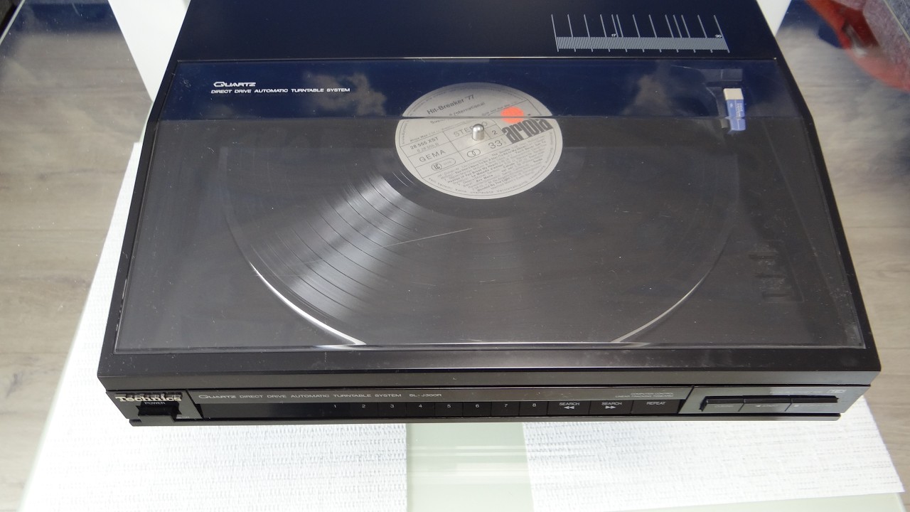 Technics SL- J300R Проигрыватель грампластинок . Ремонт + Профилактика.
