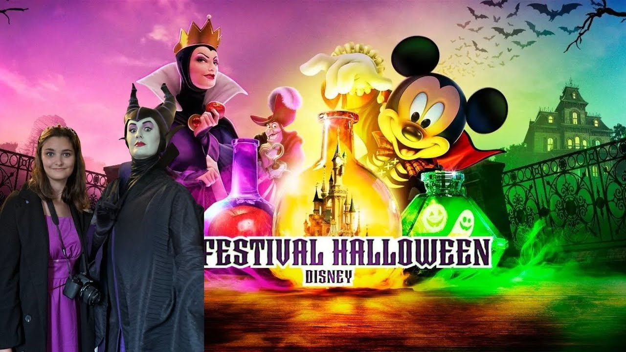 La saison d'Halloween à Disneyland Paris ❤️💜