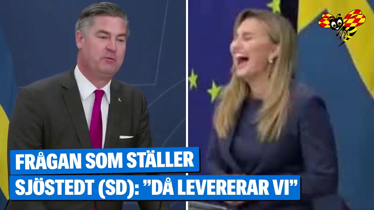 Ebba Buschs gapskratt efter SD-blundern
