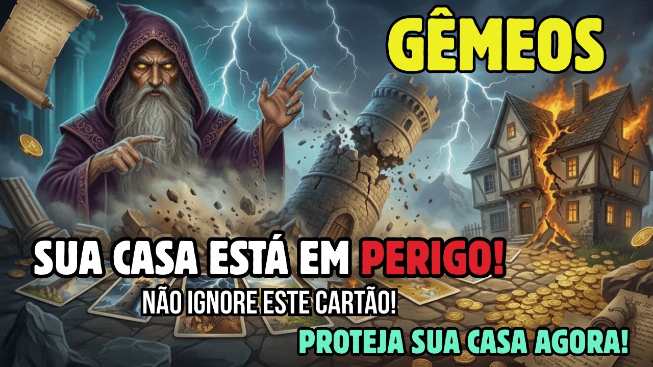 🔴♊GÊMEOS, ESCUTEM! Incêndio, inundação e fraude — três ataques cármicos contra o seu lar em 2026!