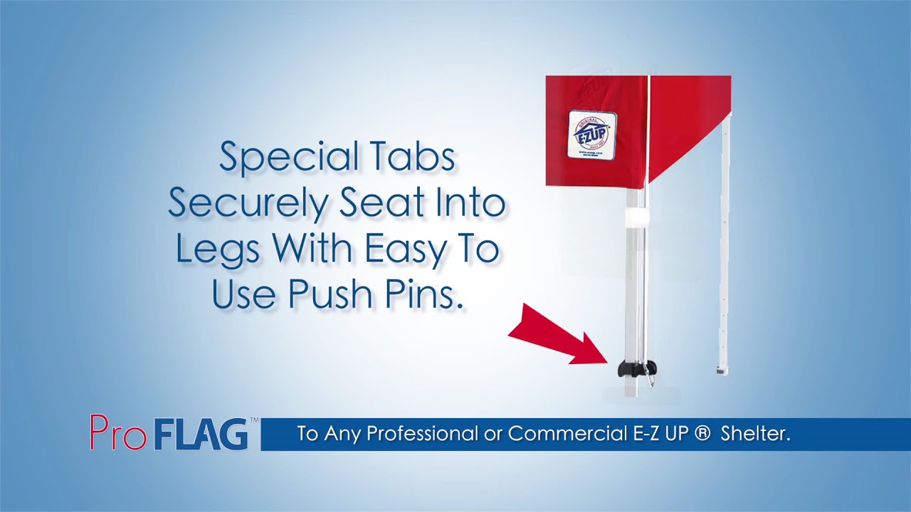 E-Z UP&reg; Custom Flag Accessories