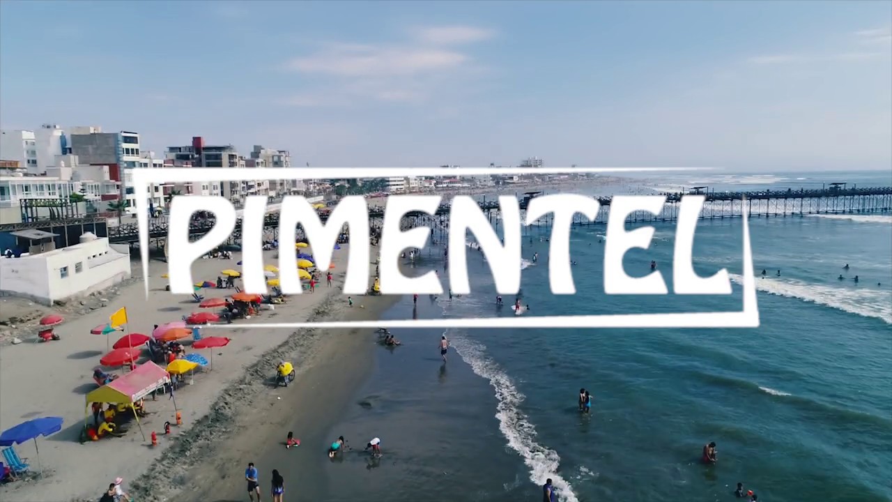 Balneario de Pimentel visto desde un Drone - Chiclayo Drones