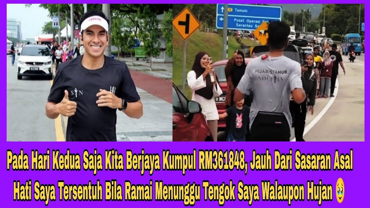 YB SYED SADDIQ BERJAYA KUMPUL RM361'848 PADA HARI KEDUA, JAUH MELEPASI SASARAN‼️😍