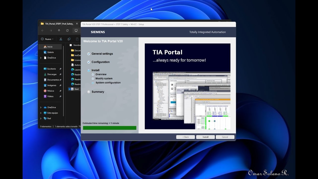 TIA PORTAL V20 ESPAÑOL INSTALACIÓN y SOLUCIÓN DE ERRORES.