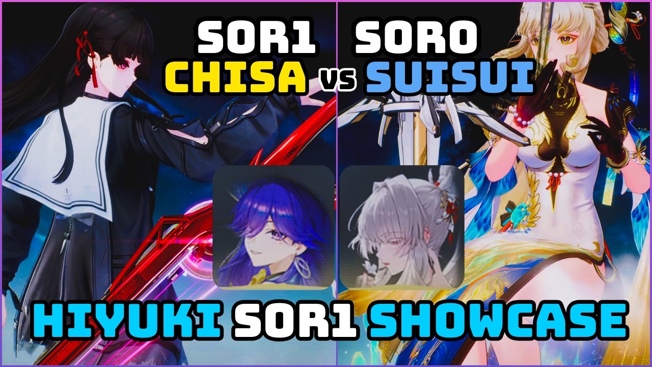 SUISUI S0R0 (variation R5) vs CHISA S0R1 | HIYUKI S0R1 | LUCILLA S0R0 - (SUISUI Worth it?)