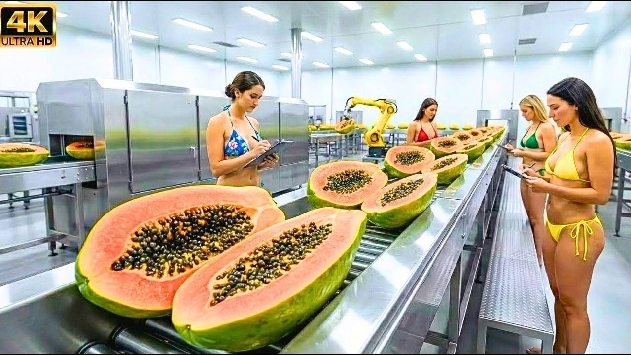 Inside a Modern Papaya Process: From Seedling Cultivation to Consumer Purchase