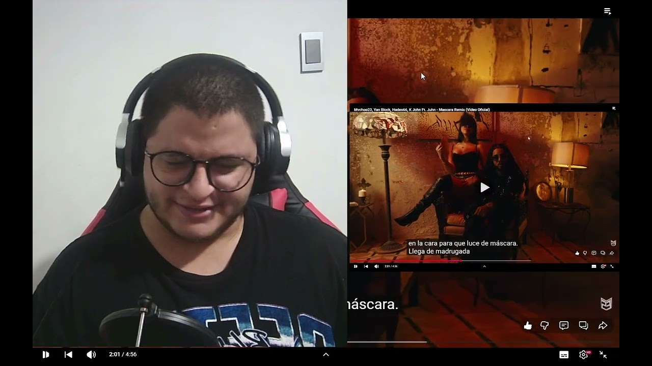 GOZ4EVER Reacciona a Mascara Remix - Mvchoo23 X Yan Block X Hades66 X K John Ft X Juhn