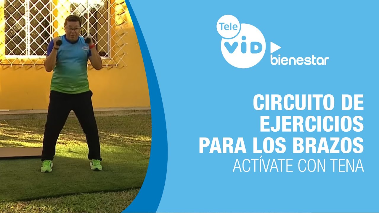 Circuito de ejercicios para los brazos 💪🪑 | Actívate con TENA #ActivateConTena ▶️ Bienestar