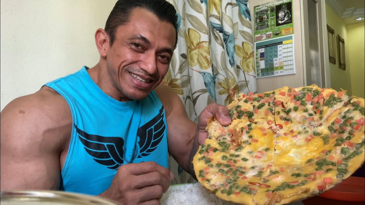 TELUR DADAR UDANG / OMELETTE PRAWN by SAZALI SAMAD