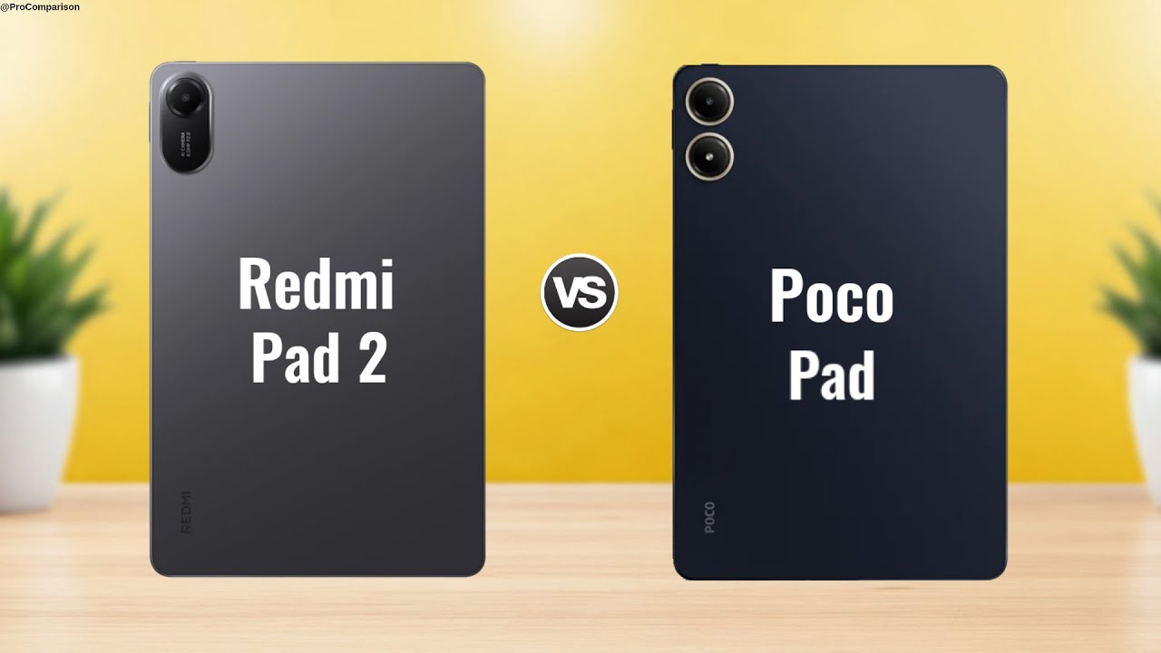 Xiaomi Redmi Pad 2 vs Xiaomi Poco Pad || Full Comparison