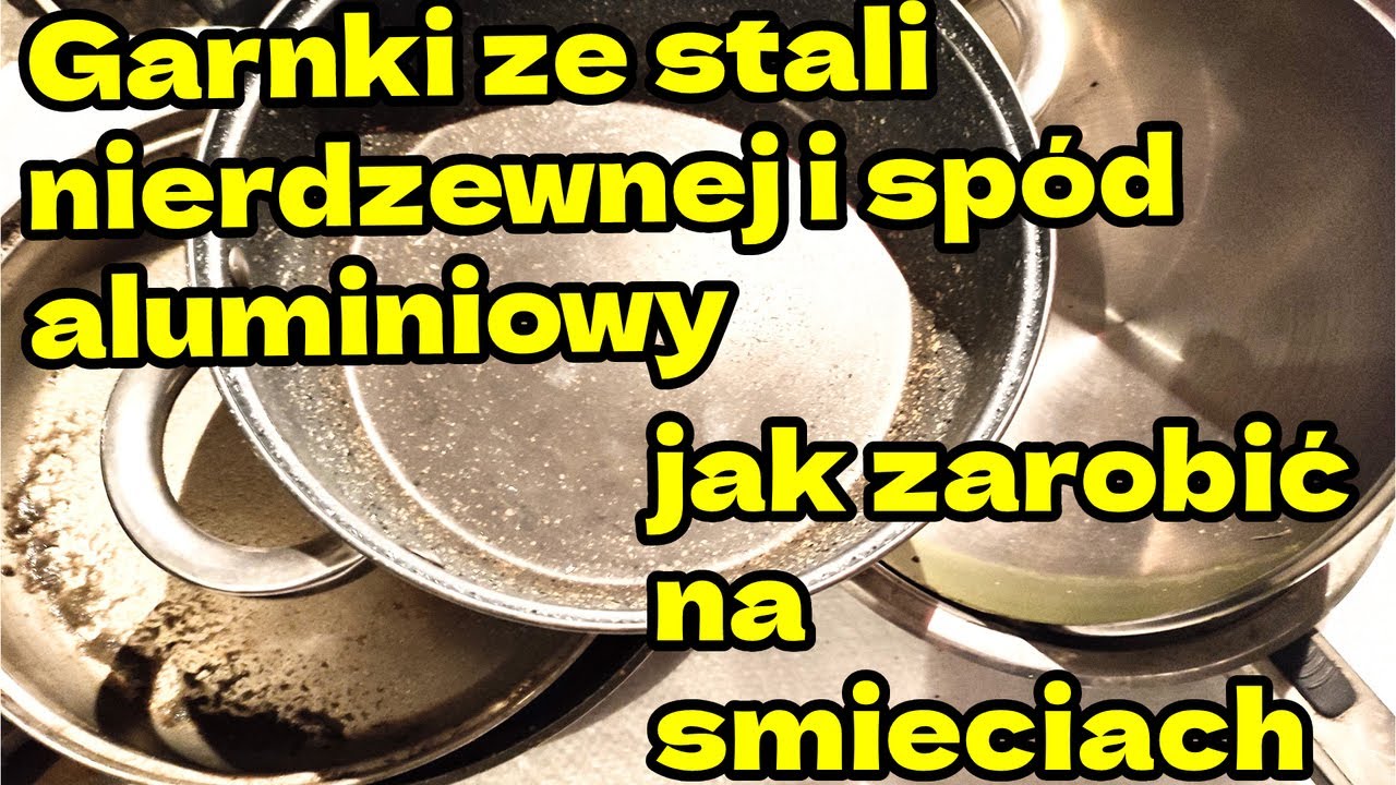 Jak prawidłowo rozbierać garnki na złom? duży zarobek z paru garnków i patelni, to się opłaca