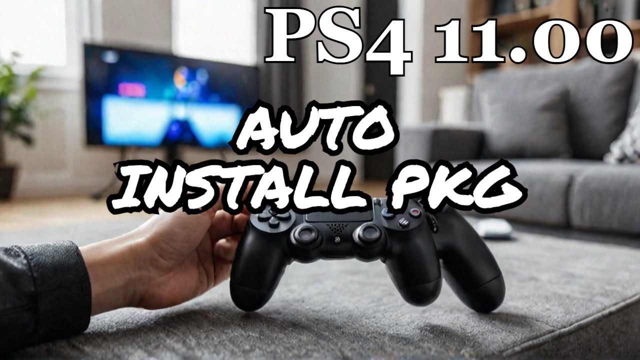 PS4 jailbreak Auto Pkg Install Tutorial Installing Pkg's Without Debug Settings