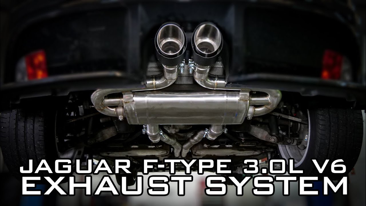 Jaguar F-Type V6 Valvetronic Exhaust System | Paramount Performance