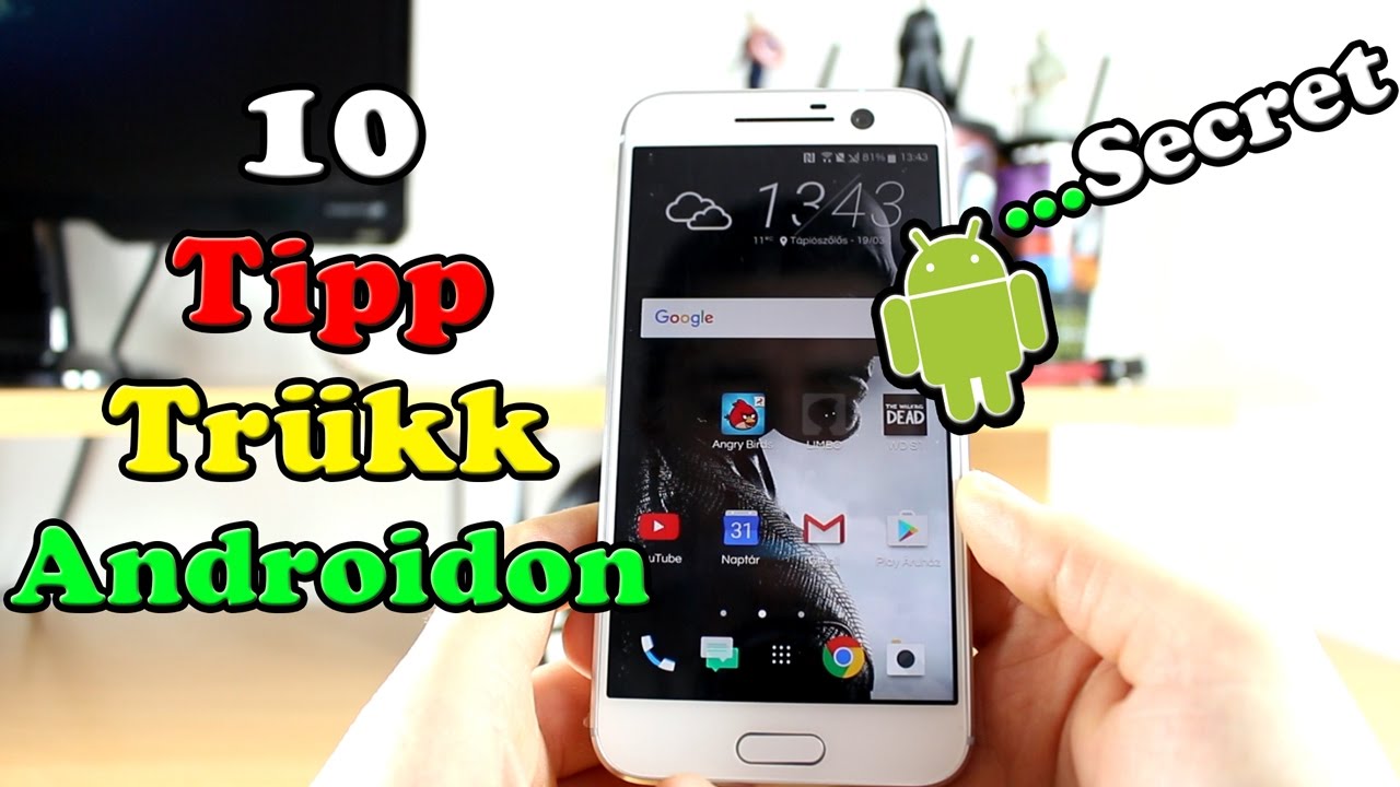 10 Trükk, Rejtett Dolog Androidon Amit Nem Ismersz!!! #Android Tippek#