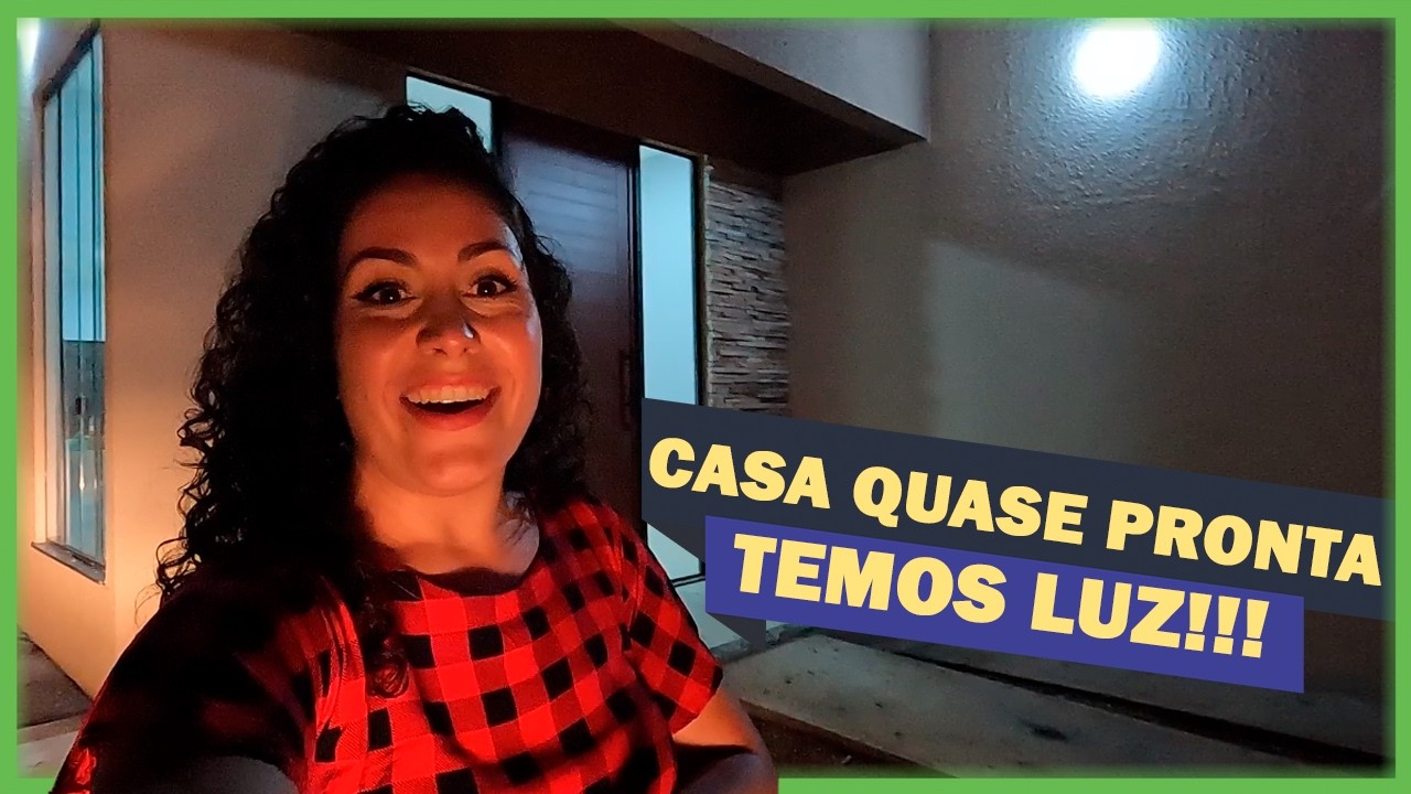 Instalação elétrica e iluminações concluídas - Nosso Lar - Ep. 07