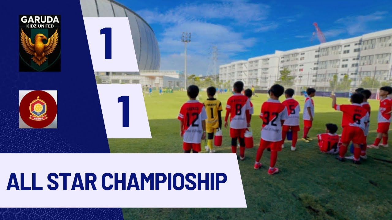 Laga Sengit! Garuda Kids vs ASIOP 1-1 | All Star Championship 🏆