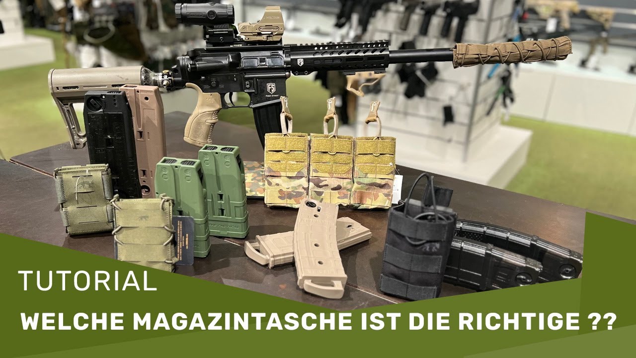 Tutorial: Magfed Paintball, welche Magazintasche für welchen Markierer?