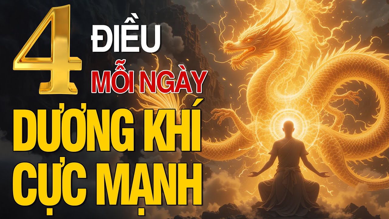 NGƯỜI CÓ DƯƠNG KHÍ MẠNH LUÔN LÀM 4 ĐIỀU NÀY MỖI NGÀY – BÍ MẬT SỨC KHỎE TRƯỜNG THỌ!